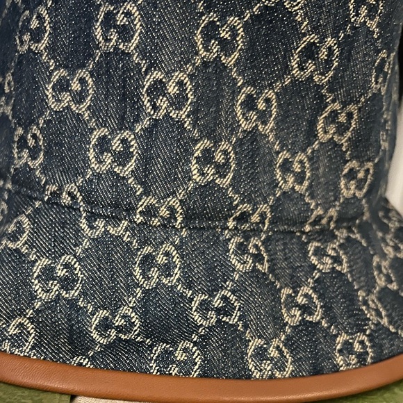 GUCCI Denim GG Bucket Hat Medium main image 4